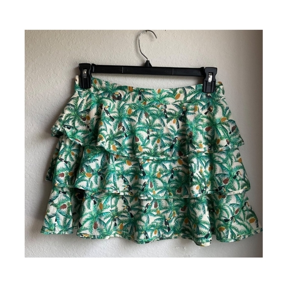 *Not for sale *Farm Rio Green Layered 3 tiers Toucan and pineapple - Picture 11 of 11